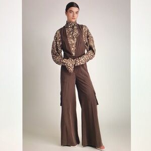 Sabina Musayev Dante jumpsuit XS New